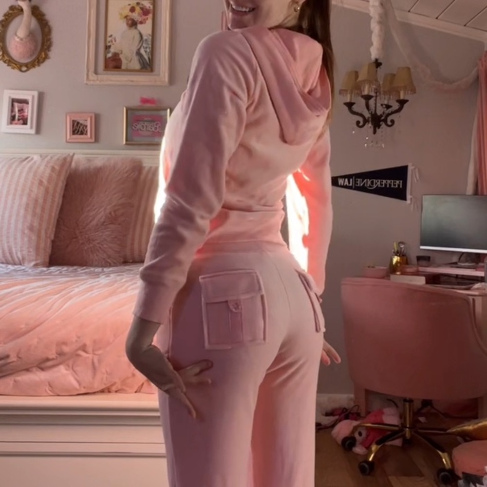 Juicy Couture Pink tracksuit set